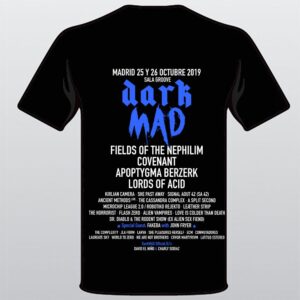 Camiseta DarkMAD 2019 blanca/ azul