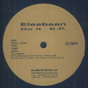 Elesbaan - Do It EP