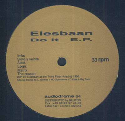 Elesbaan - Do It EP