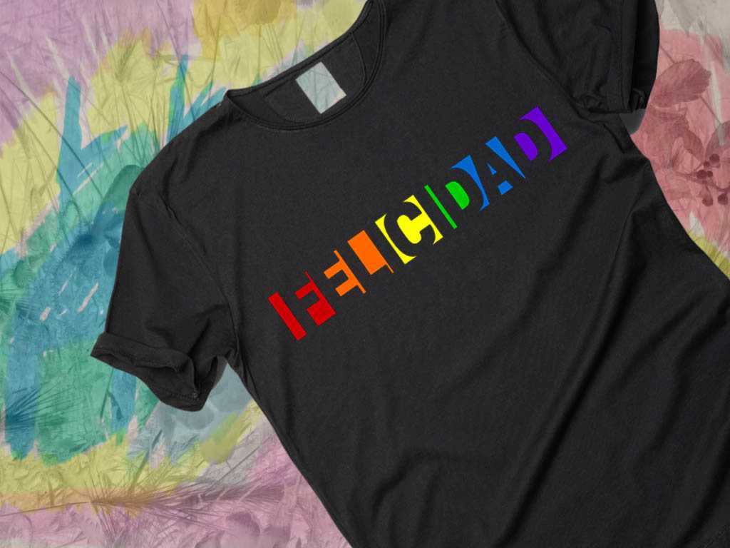 Rainbow T-Shirt "Felicidad"